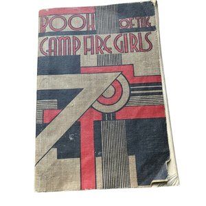 Vtg CAMPFIRE GIRLS Book Softcover 1942 Complete Binding Good Totally Intact GUC